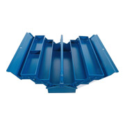 BGS Metall-Werkzeugkasten, leer, 530 x 200 x 200 mm, 5 Fächer