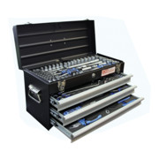 BGS Metall-Werkzeugkoffer 3 Schubladen mit 143 Werkzeugen