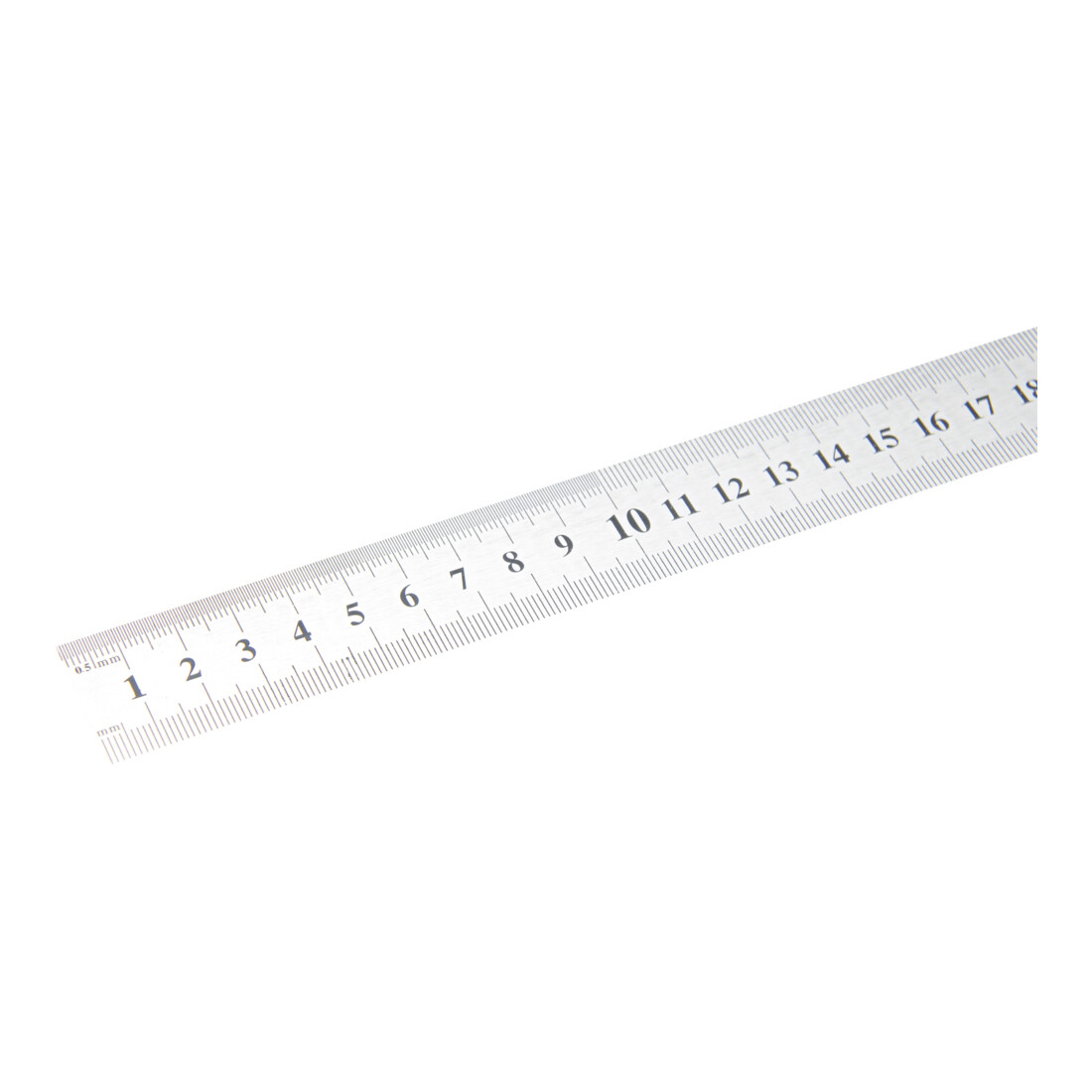 BGS Mètre en acier flexible acier inoxydable 0,5 m