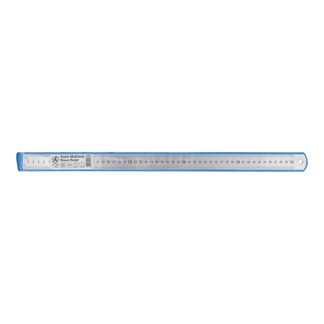 BGS Mètre en acier flexible acier inoxydable 0,5 m
