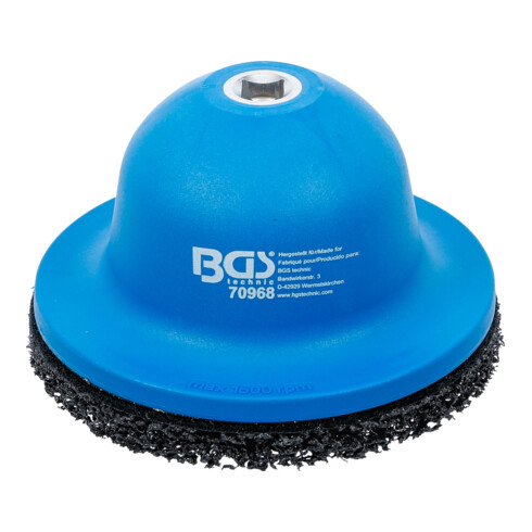 BGS Meuleuse de moyeu de roue Exécution plastique Ø intérieur 90 mm