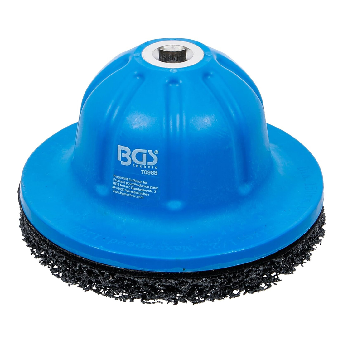 BGS Meuleuse de moyeu de roue Exécution plastique Ø intérieur 90 mm