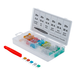 BGS MINI auto zekering assortiment 121 dlg.