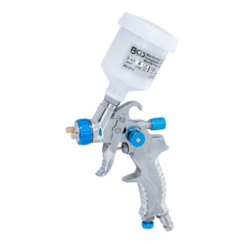 BGS Mini-Druckluft-Farbsprühpistole 120 cm³