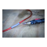 BGS Mini-hete gasbrander met assortiment krimpkousen | kleur | met piëzo-ontsteking | 162-dlg.-4