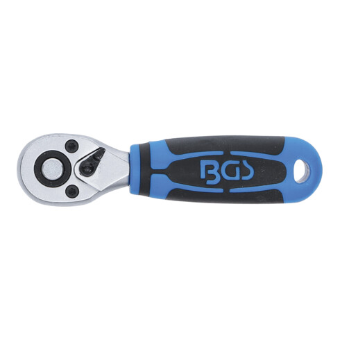 BGS Mini omkeerbare ratel uitwendig vierkant 6,3 mm (1/4")
