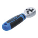 BGS Mini omkeerbare ratel uitwendig vierkant 6,3 mm (1/4")-5