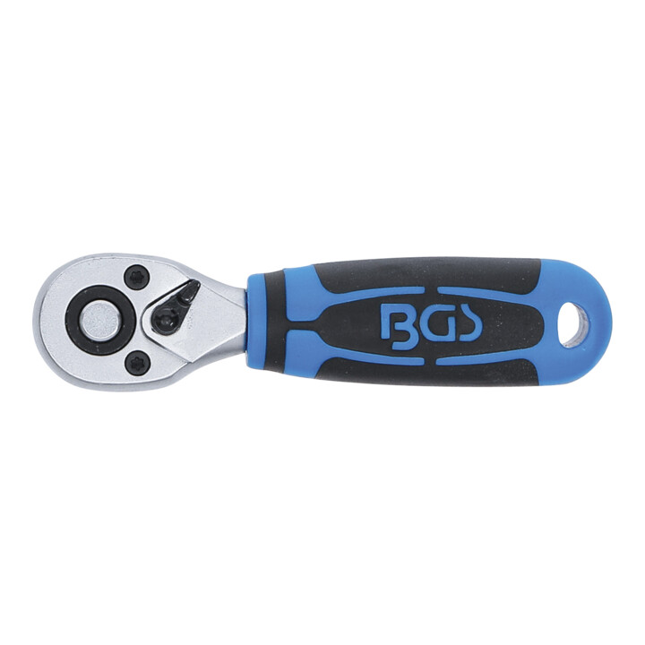 BGS Mini-Umschaltknarre Abtrieb Außenvierkant 6,3 mm (1/4")