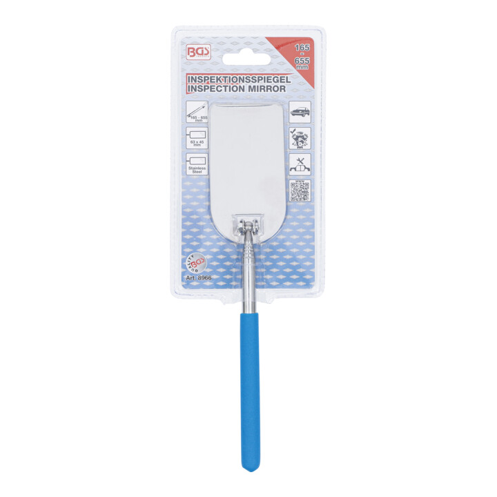 BGS Miroir d'inspection 80 x 50 mm