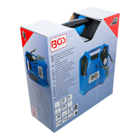 BGS Mobiele persluchtcompressor