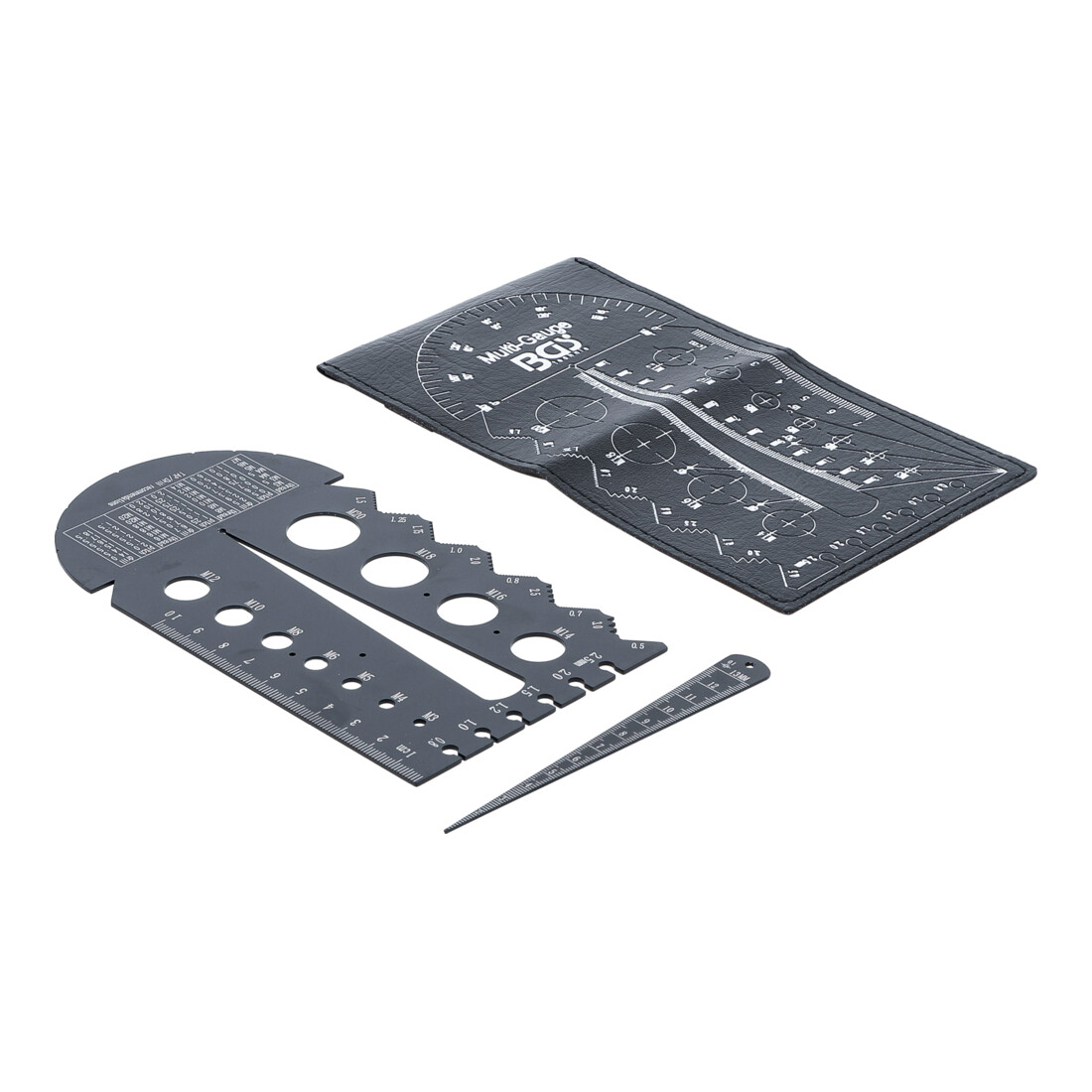 BGS Modello per viti e filetti, metrico, M3 - M20, 0,5 - 13,00 mm