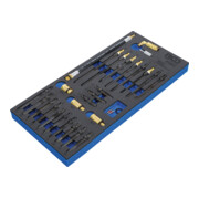 BGS Modulo per carrelli portautensili 1/3: Serie di adattatori per tester compressione e pressione, 30 pz.-2