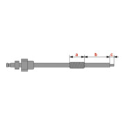 BGS Modulo per carrelli portautensili 1/3: Serie di adattatori per tester compressione e pressione, 30 pz.-4