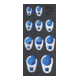 BGS Modulo per carrelli portautensili 1/3: set di chiavi a zampa di gallo, 10 mm (3/8") / 12,5 mm (1/2") / 20 mm (3/4"), 10pz.-1