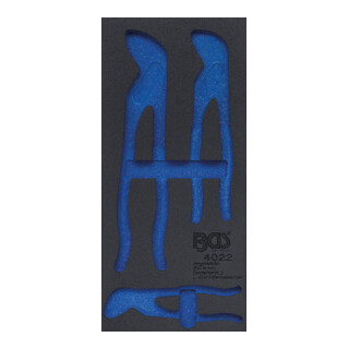 BGS Modulo per carrelli portautensili 1/3, vuoto, per BGS 4022