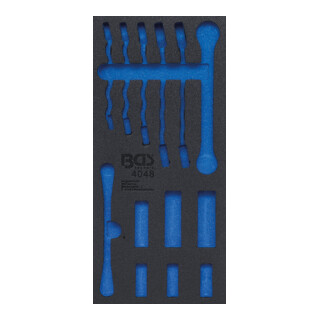 BGS Modulo per carrelli portautensili 1/3, vuoto, per BGS 4048