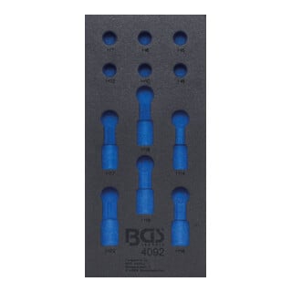 BGS Modulo per carrelli portautensili 1/3, vuoto, per BGS 4092