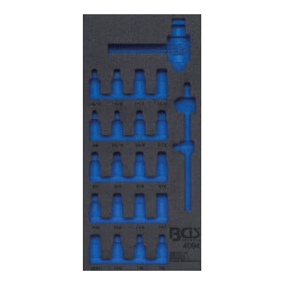 BGS Modulo per carrelli portautensili 1/3, vuoto, per BGS 4094