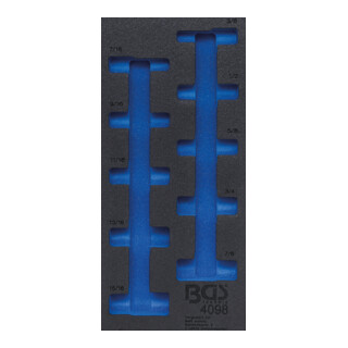 BGS Modulo per carrelli portautensili 1/3, vuoto, per BGS 4098