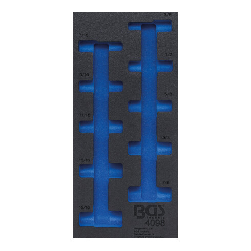 BGS Modulo per carrelli portautensili 1/3, vuoto, per BGS 4098