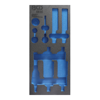 BGS Modulo per carrelli portautensili 1/3, vuoto, per BGS 8835