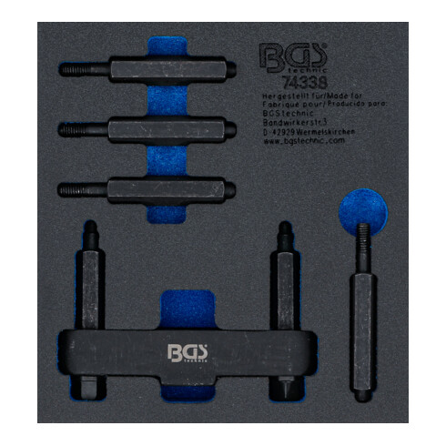 BGS Modulo per carrelli portautensili 1/6: Chiave per dadi frontali, per assale posteriore LKW