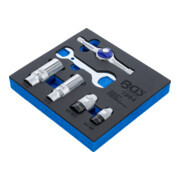 BGS Modulo per carrelli portautensili 1/6: Set cricchetto e utensili per maschiare+filettare, 6pz.-4