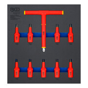 BGS Modulo per carrelli portautensili 2/3: serie di chiavi a bussola per elettricisti, 12,5 mm (1/2"), profilo a T (per TX) T20 - T55, 10 pz.-1