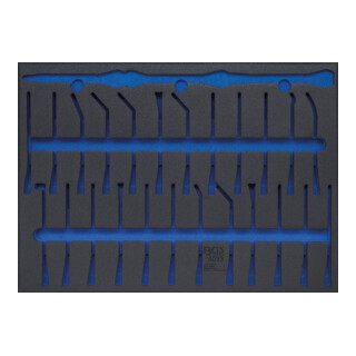 BGS Modulo per carrelli portautensili 3/3, vuoto, per BGS 4033