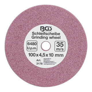 BGS Mola per Art. 3180, 100mm