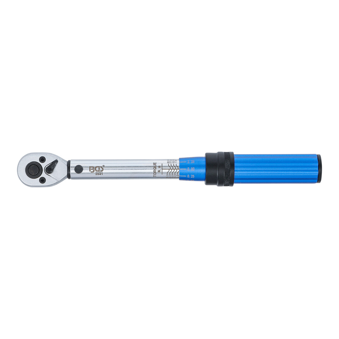 BGS Momentsleutel, aandrijving buitenvierkant 10 mm (3/8"), 5 - 25 Nm