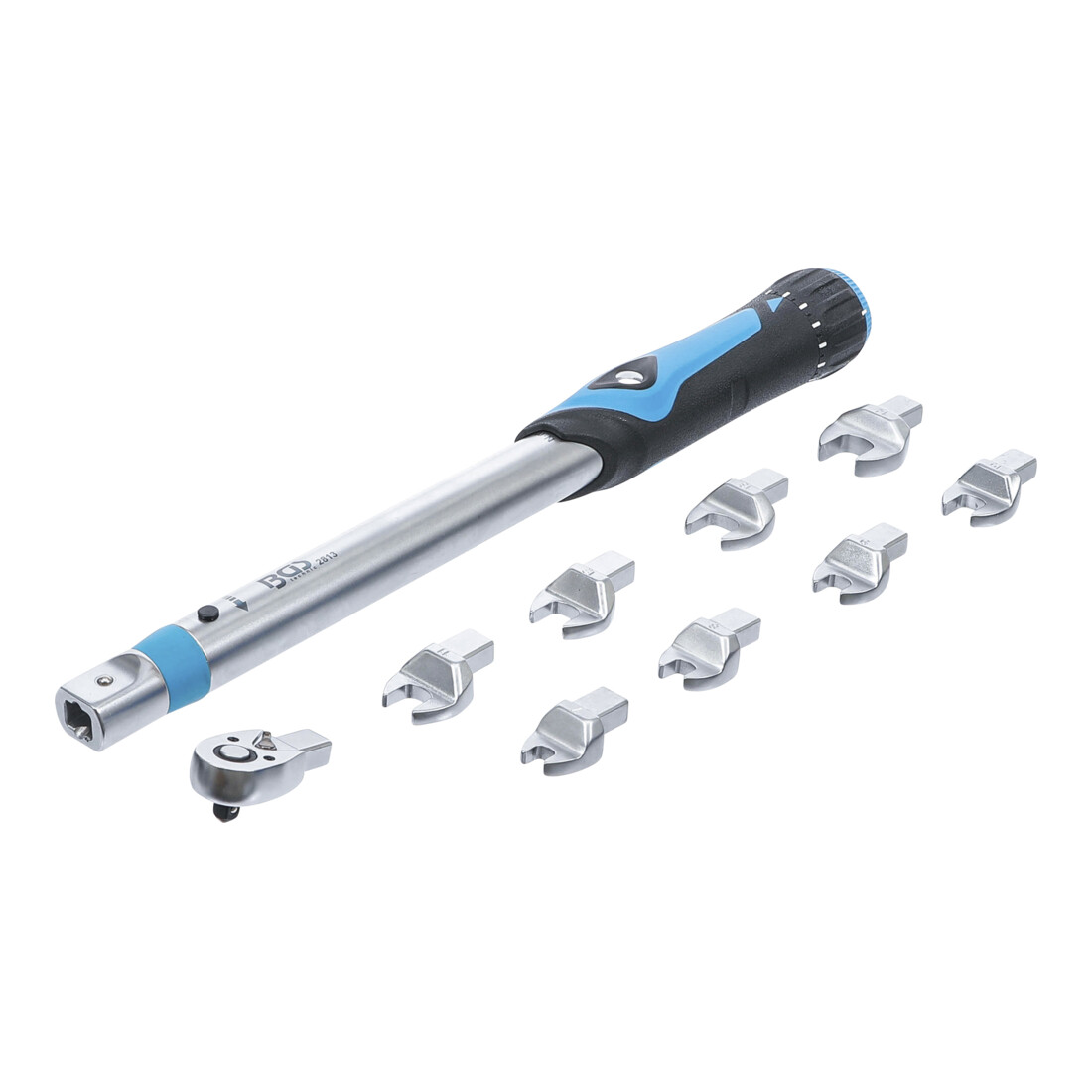 BGS Momentsleutelset 6,3 mm (1/4 inch) 10 - 50 Nm 10 delig