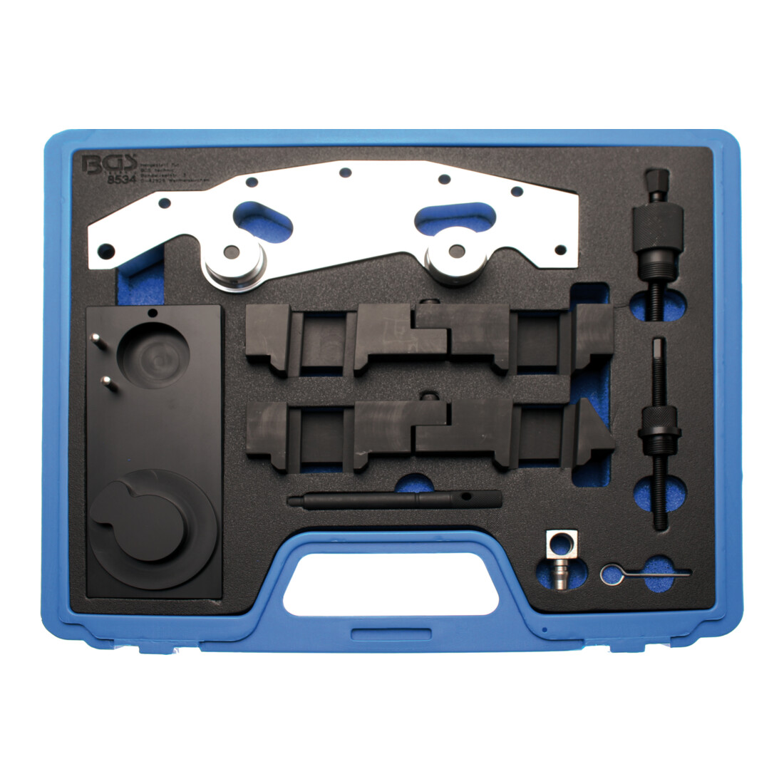 BGS motor afstelgereedschap set voor BMW M52, M54, M60, M62