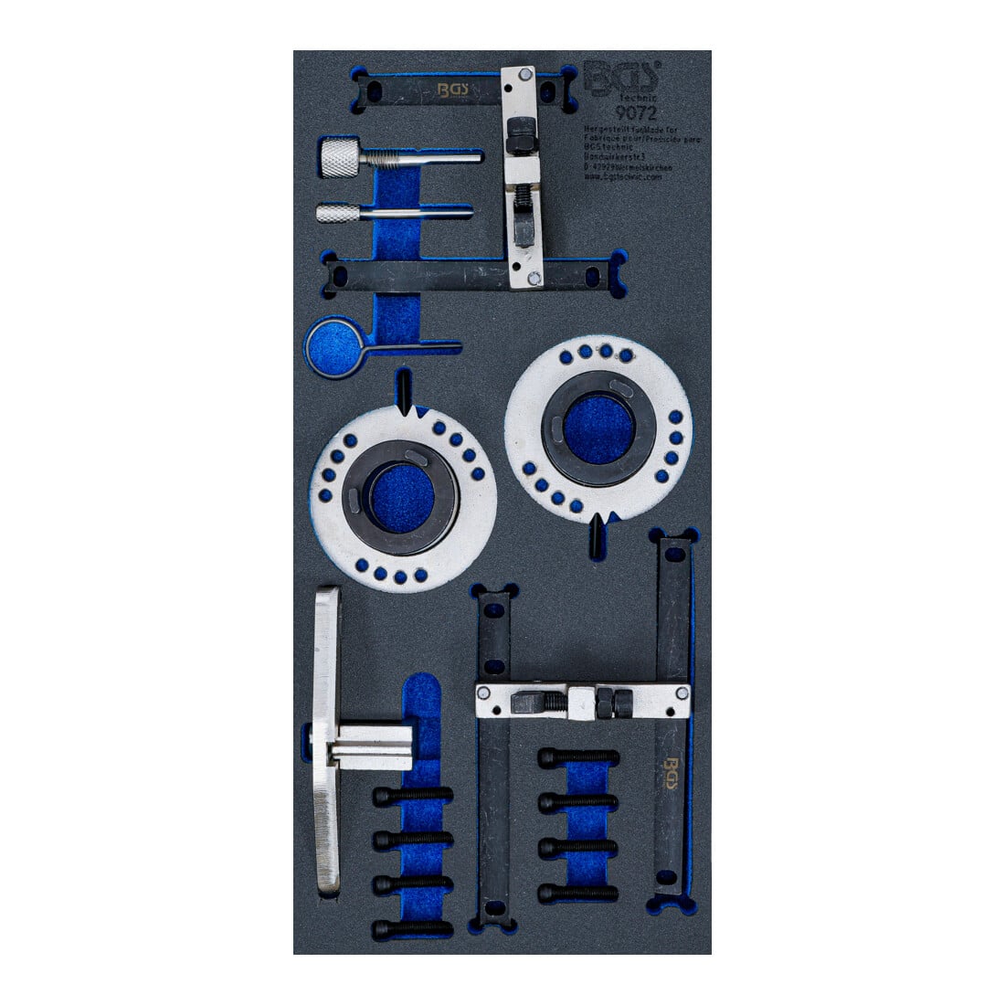 BGS motor afstelgereedschap set voor Ford 1.0, 3-cilinder Ecoboost