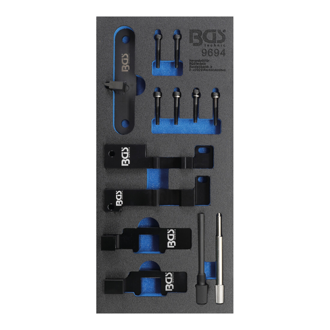 BGS motor afstelgereedschap set voor Land Rover 3.6 TD V8
