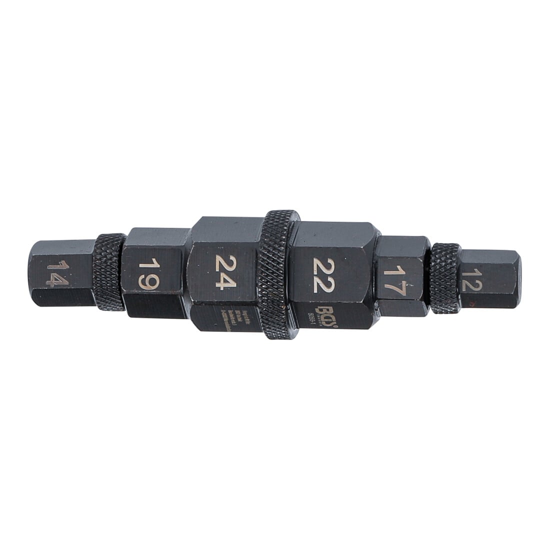 BGS Motorfiets dopsleutel | 10 mm (3/8") | 12 - 24 mm