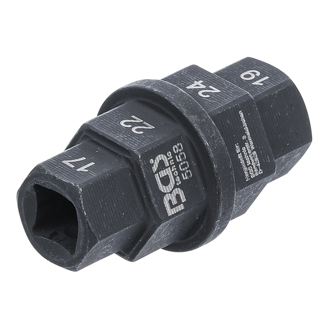 BGS motorfiets speciaal inzetstuk 10 mm 17 - 19 - 22 - 24 mm