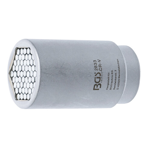 BGS Multi-inserto, azionamento quadro interno 20mm (3/4"), apertura 12 - 38mm