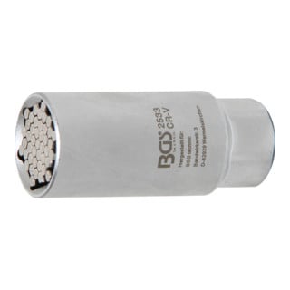 BGS Multi-Socket Drive Vierkantaandrijving 10 mm SW 9 - 21 mm