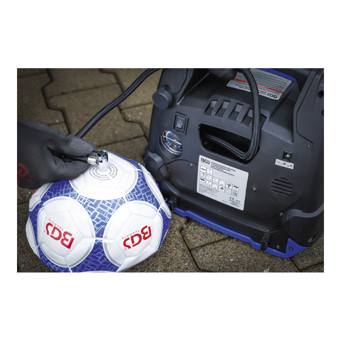 BGS Multifunctioneel Startgereedschap & Mobiele Stroomvoorziening 5-in-1 18 Ah