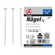 BGS Nagel-assortiment | 200 g | 1,8 x 35 mm