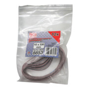 BGS Nastro abrasivo, 10 mm x 330 mm, 12 pezzi per BGS 8853-4