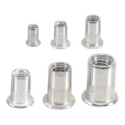 BGS Nietmuttern-Sortiment Aluminium 150-tlg.