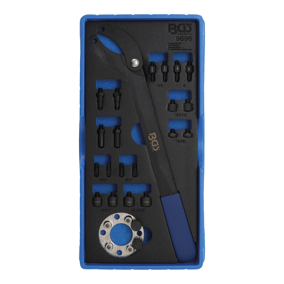 BGS nokkenasbevestigingsgereedschap set voor VAG