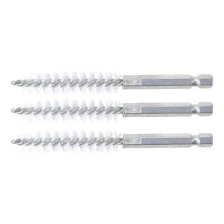 BGS Nylonbürste 11 mm Antrieb Außensechskant 6,3 mm (1/4 Zoll) 3 teilig
