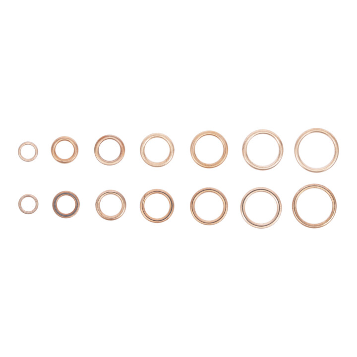 BGS O-ring-assortiment | koper | Ø 6 - 20 mm | 95-dlg.