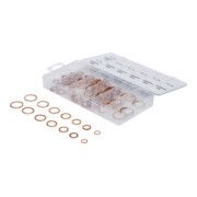 BGS O-Ring-Sortiment 9313, Kupfer, Ø 6 - 20 mm, 95-tlg.