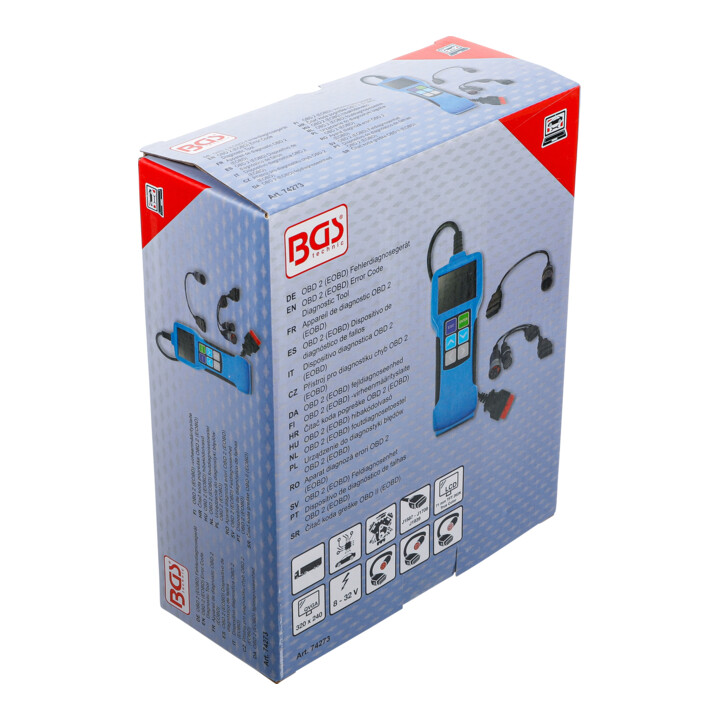 BGS OBD 2 (EOBD) Fehlerdiagnosegerät, für Lkw
