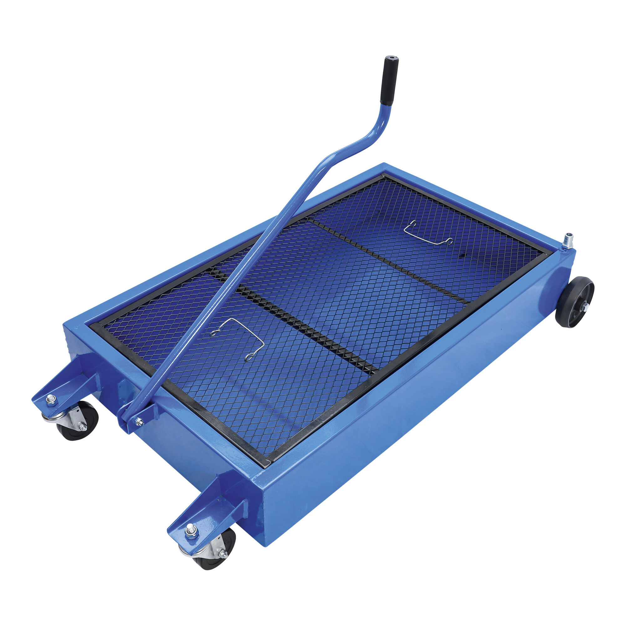 BGS Öl-Auffangwanne fahrbar 55 l Ablasshahn mit Absperrfunktion ; BGS technic