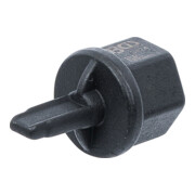 BGS Ölablassschrauben-Spezialprofil-Bit-Einsatz 9424, Antrieb Innenvierkant 10 mm (3/8"), für VAG